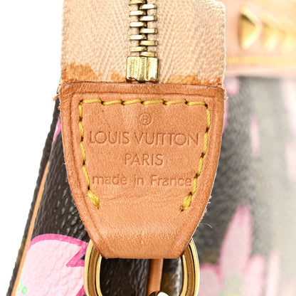 Louis Vuitton Monogram Cherry Blossom Pochette Accessories Brown 6 of 10