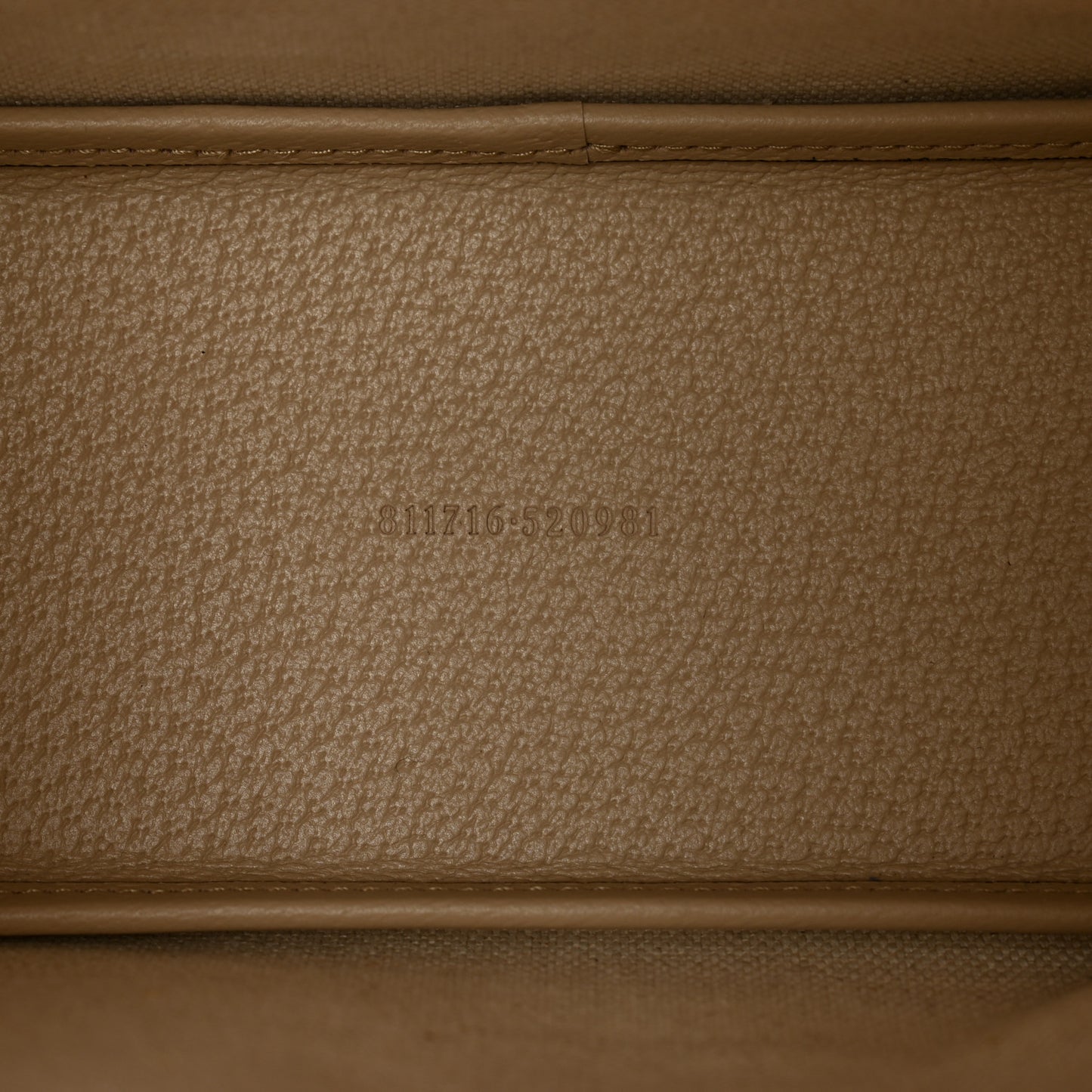 GG Supreme Monogram Textured Dollar Calfskin Mini Ophidia Shoulder Tote Bag Bag Beige Mystic White Oatmeal