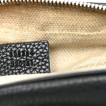 Gucci Pebbled Calfskin Small Soho Disco Bag Black 7 of 15