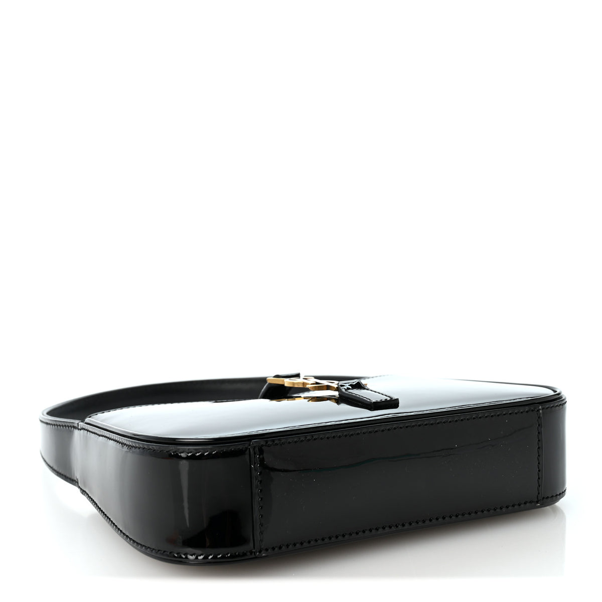 Saint Laurent Patent Le 5 A 7 Mini Hobo Black 3 of 8