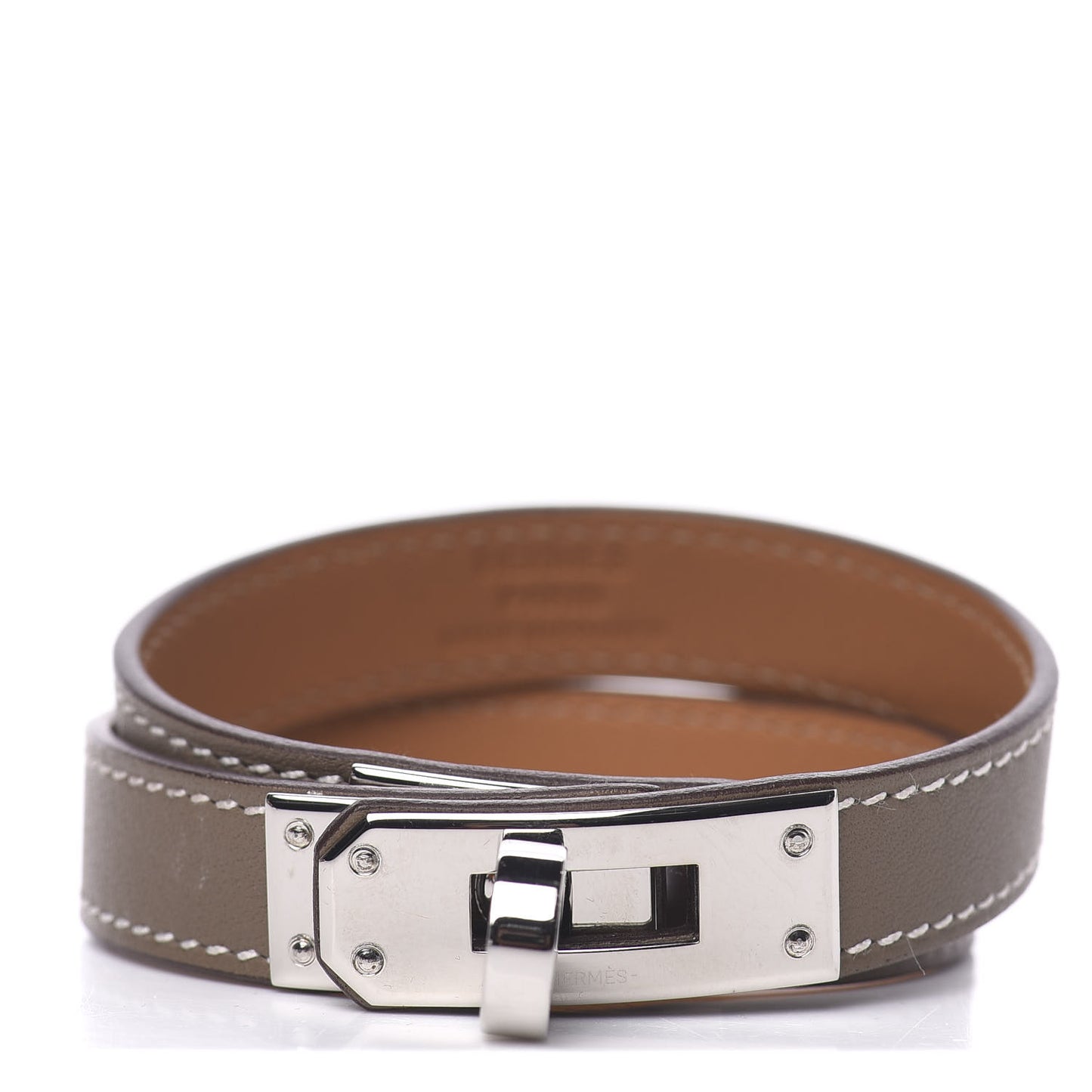 Swift Kelly Double Tour Bracelet Etoupe