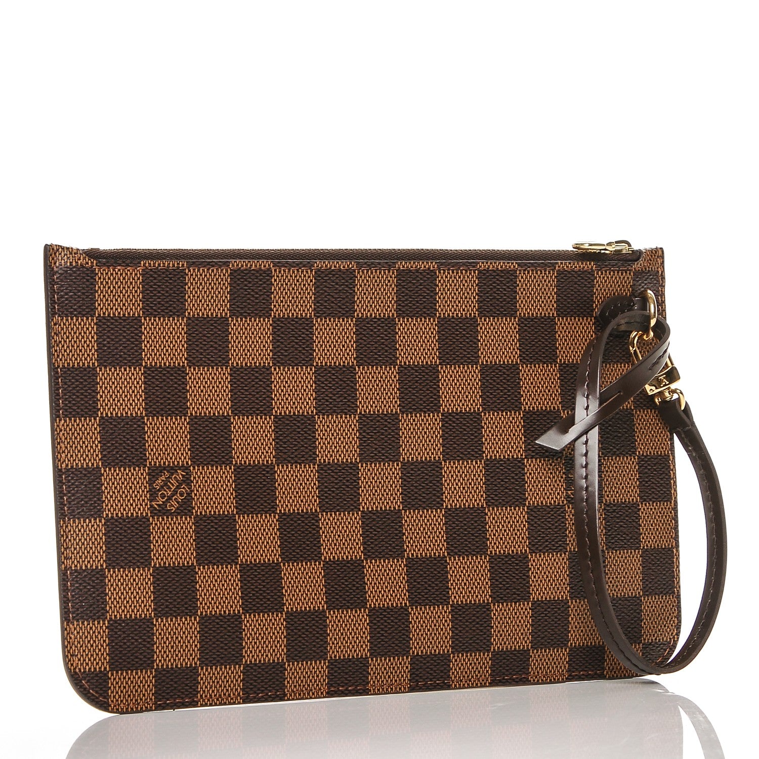 Louis Vuitton Damier Ebene Neverfull MM GM Pochette 3 of 6