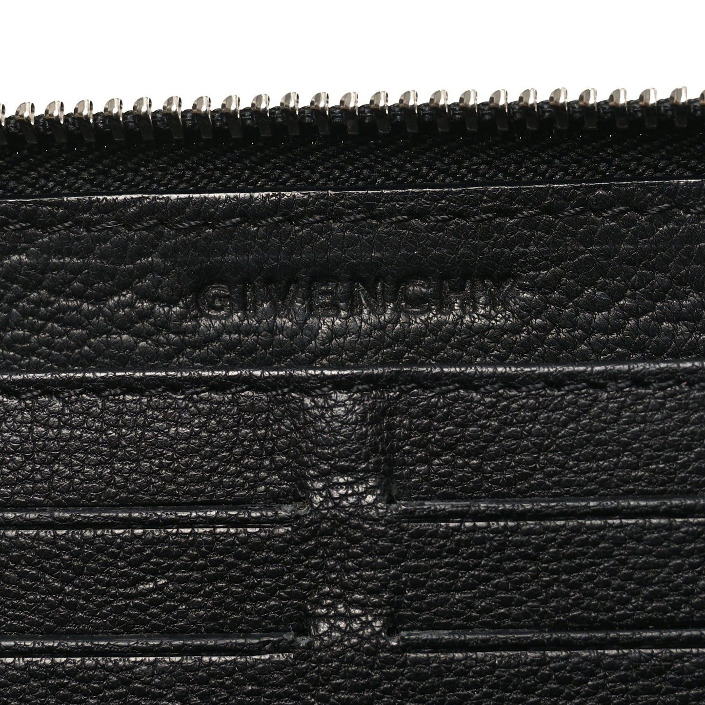 Sugar Goatskin Pandora Zip Around Wallet Black