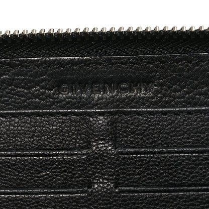 Givenchy Sugar Goatskin Pandora Zip Around Wallet Black 5 of 6
