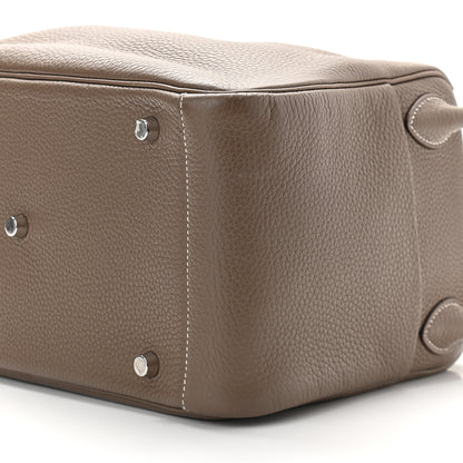 Hermes Taurillon Clemence Lindy 30 Etoupe 9 of 9