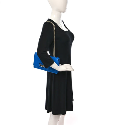 Valentino Garavani Nappa Va Va Voom Shoulder Bag Blue Fluo 2 of 20