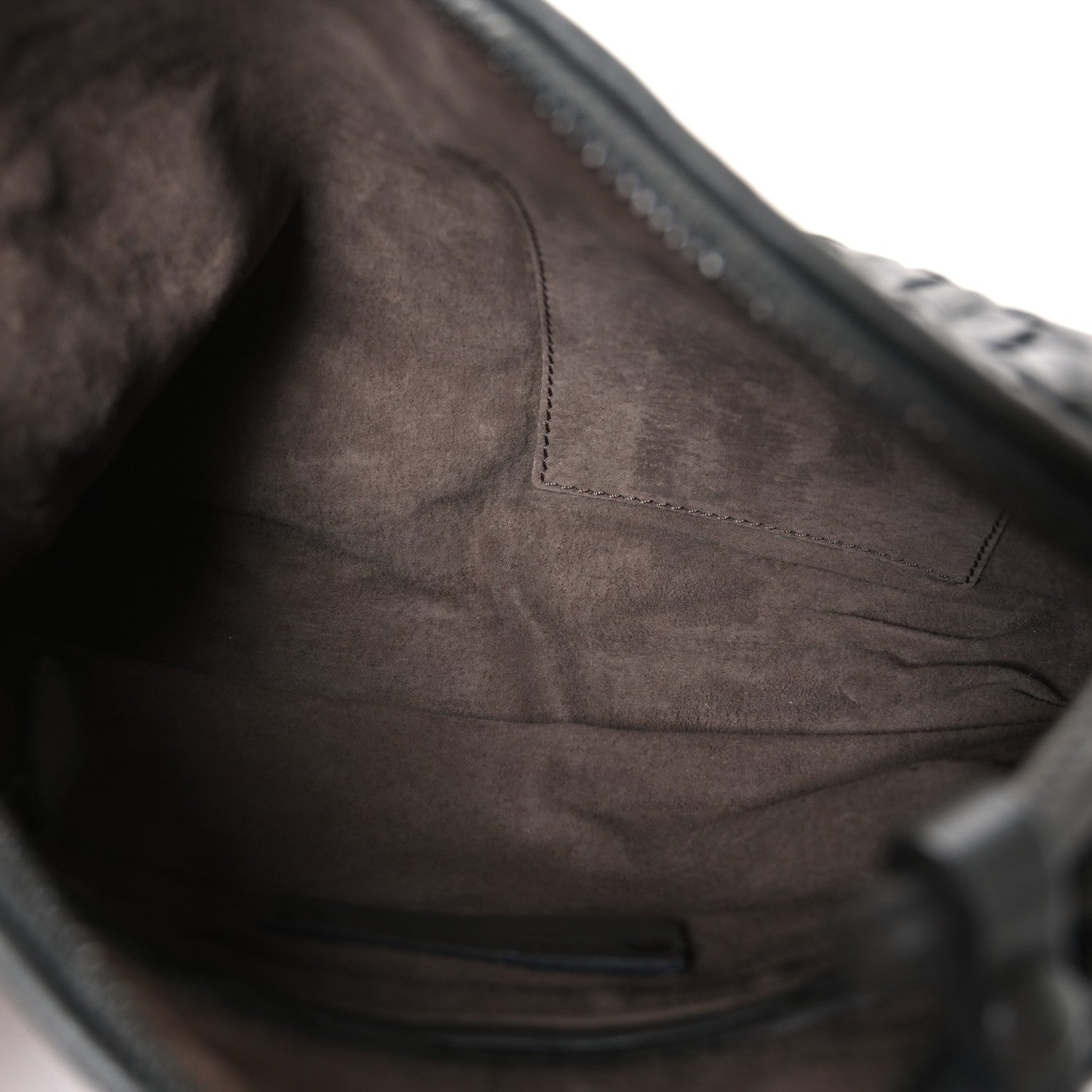 Bottega Veneta Nappa Intrecciato Nodini Crossbody Messenger New Light Grey 5 of 12