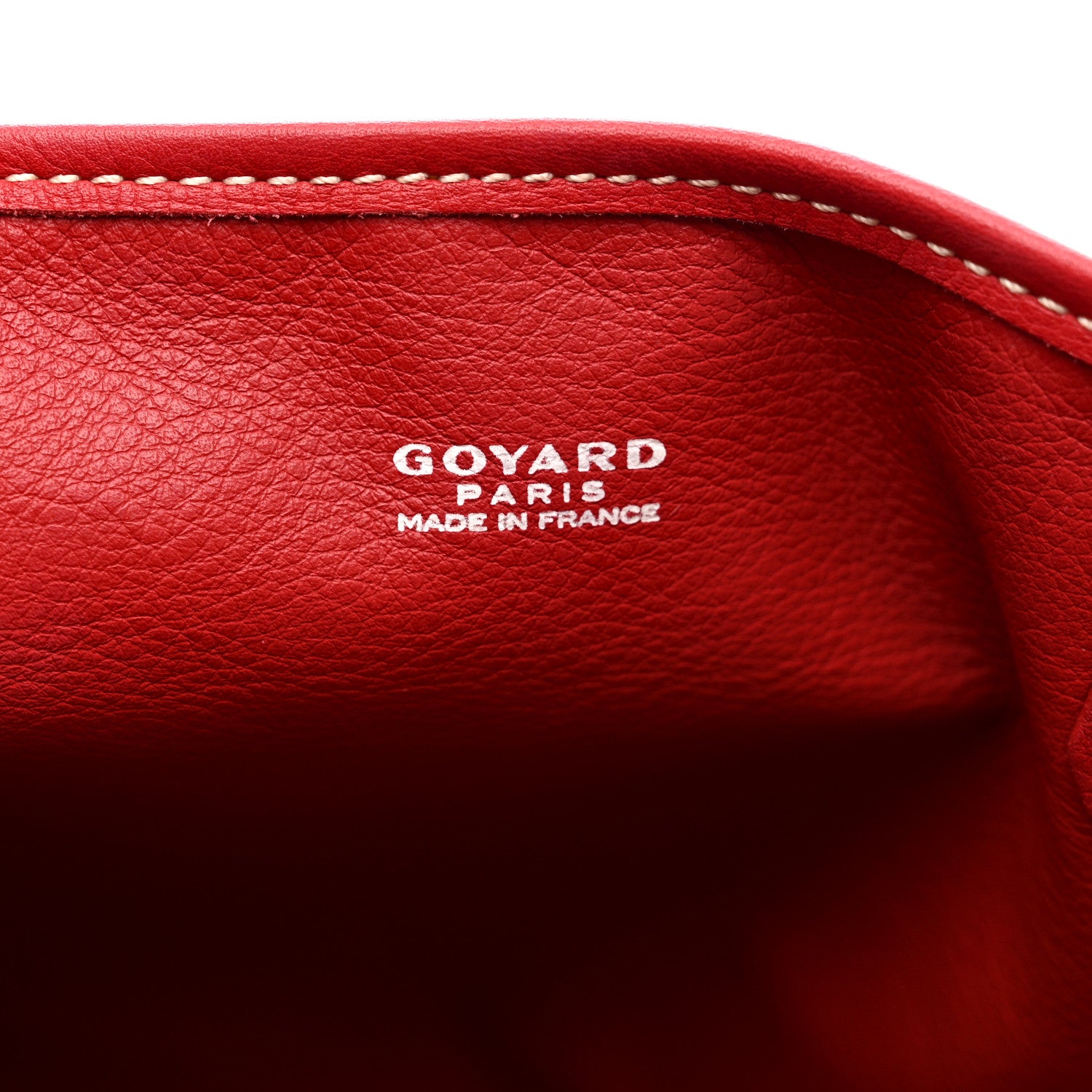 Goyard Goyardine Reversible Mini Anjou Red 10 of 19