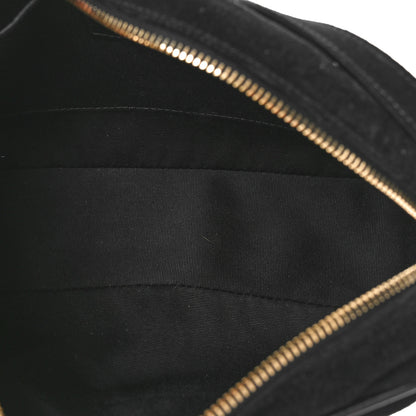 Saint Laurent Suede Crystal Camera Bag Black 5 of 8