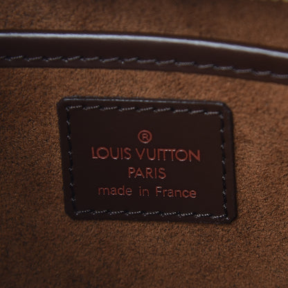 Louis Vuitton Damier Ebene Pochette Saint Louis Clutch 8 of 9