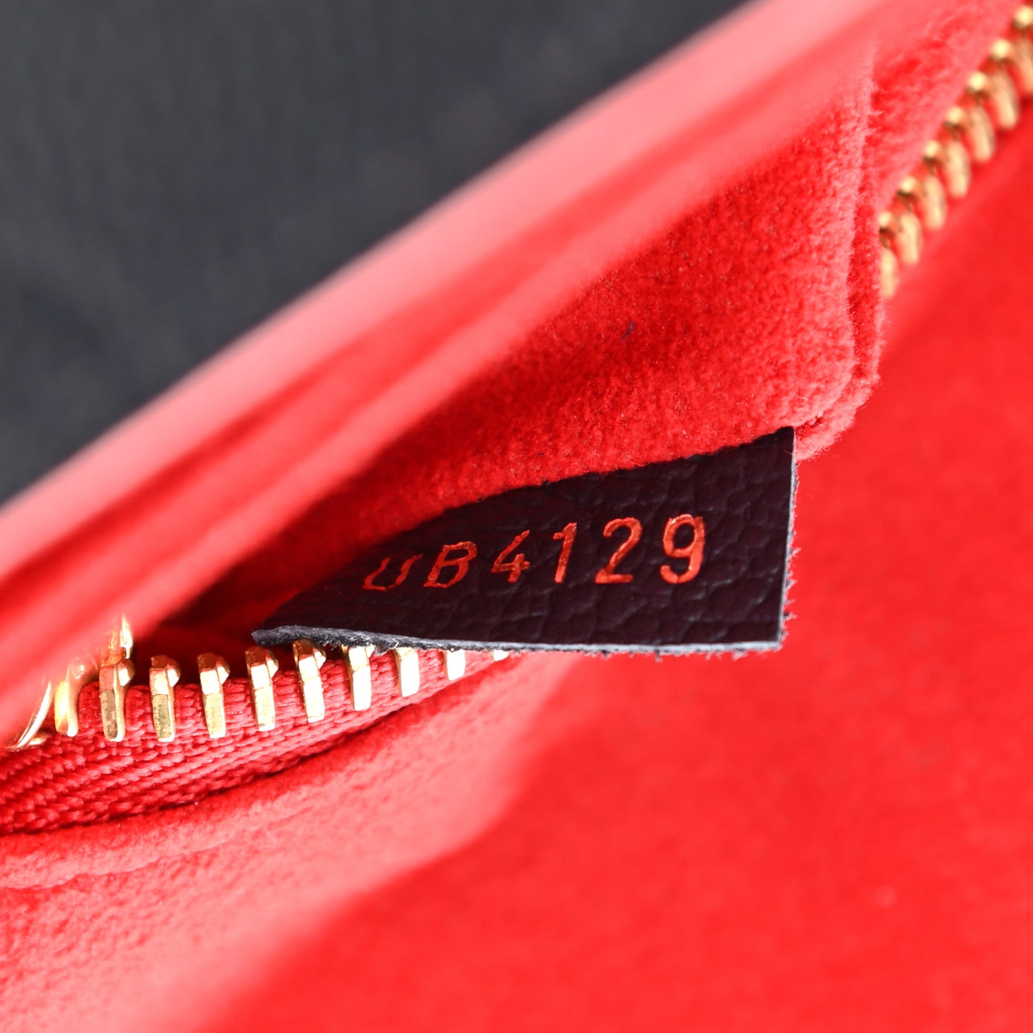 Louis Vuitton Empreinte Georges MM Marine Rouge 7 of 10
