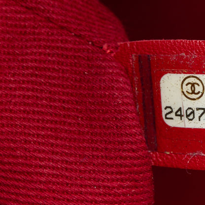 Chanel Goatskin Quilted Magnetic Camera Case Red Red 7 of 10
