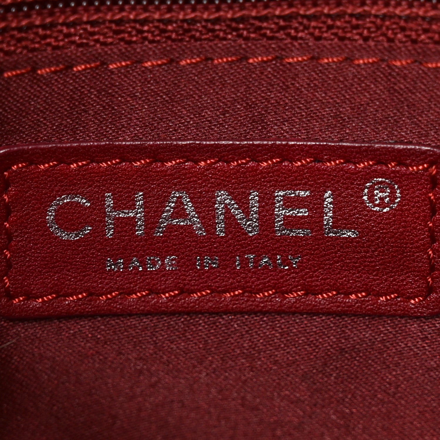 Chanel Lambskin Quilted Large 3 Flap Red 6 of 10