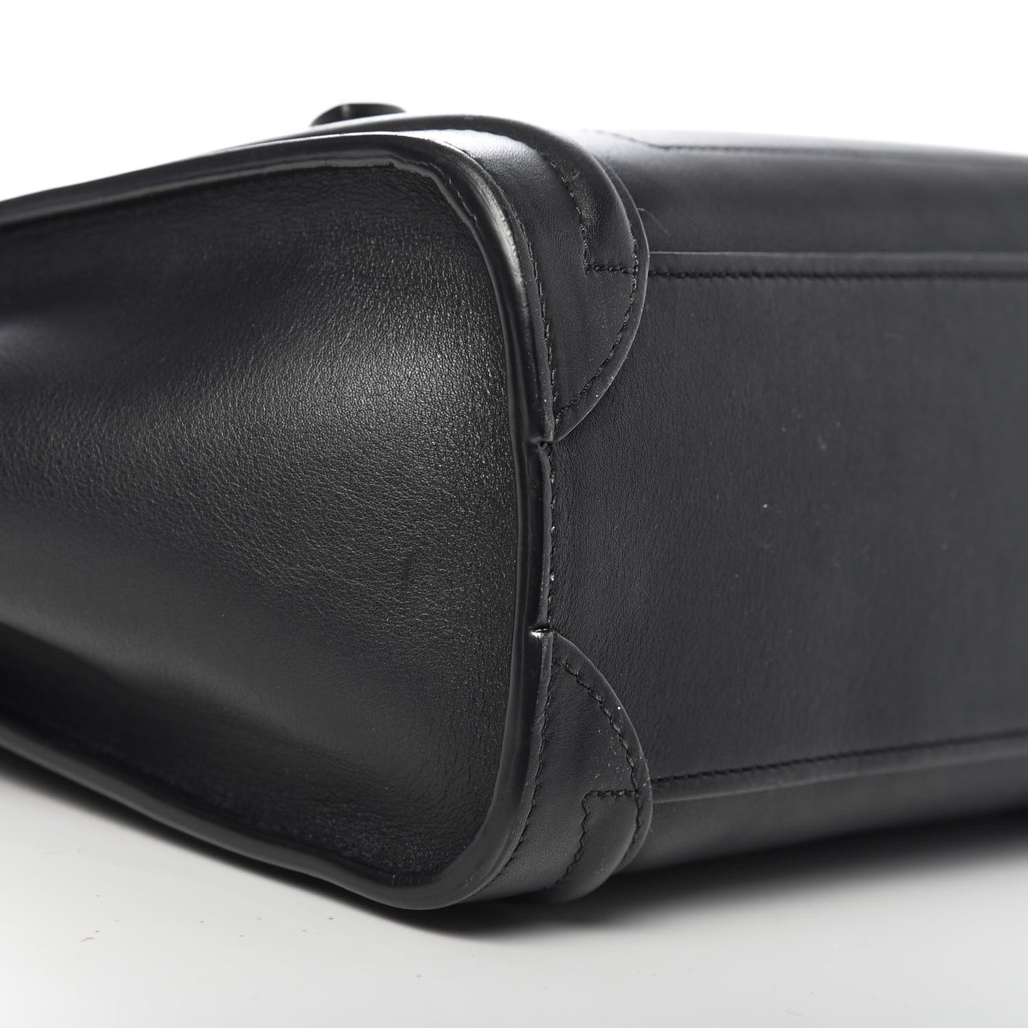 Smooth Calfskin Nano Luggage Black