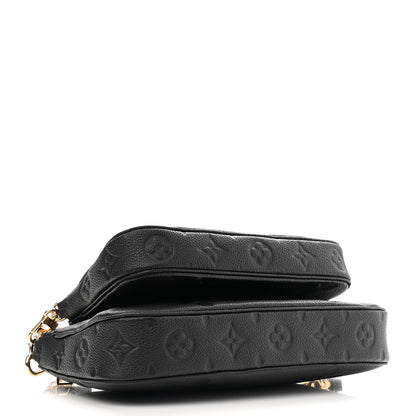 Louis Vuitton Empreinte Monogram Giant Multi Pochette Accessories Black 4 of 11