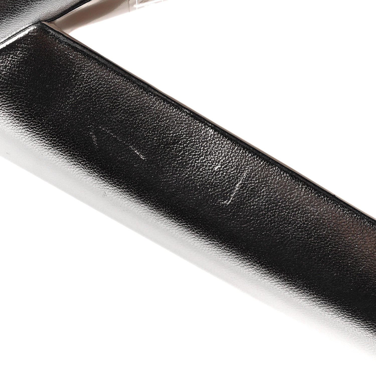 Gucci Metallic Nappa Crawford Knotted Strap Platform 38.5 Silver 12 of 13