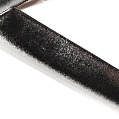 Gucci Metallic Nappa Crawford Knotted Strap Platform 38.5 Silver 12 of 13