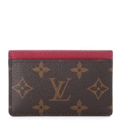 Louis Vuitton Monogram Card Holder Fuchsia 1 of 9