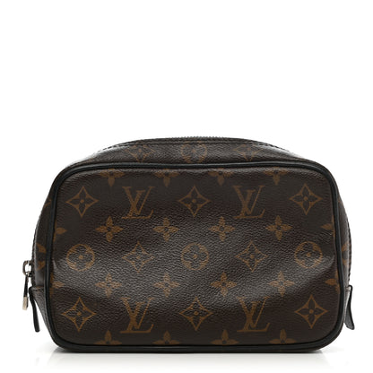 Louis Vuitton Monogram Macassar Toilet Pouch PM 1 of 6