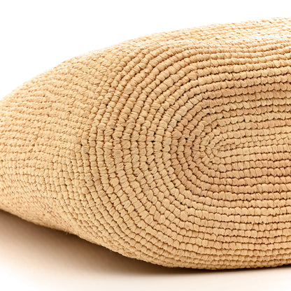 Loewe Raffia Slit Tote Bag Natural Tan 8 of 12