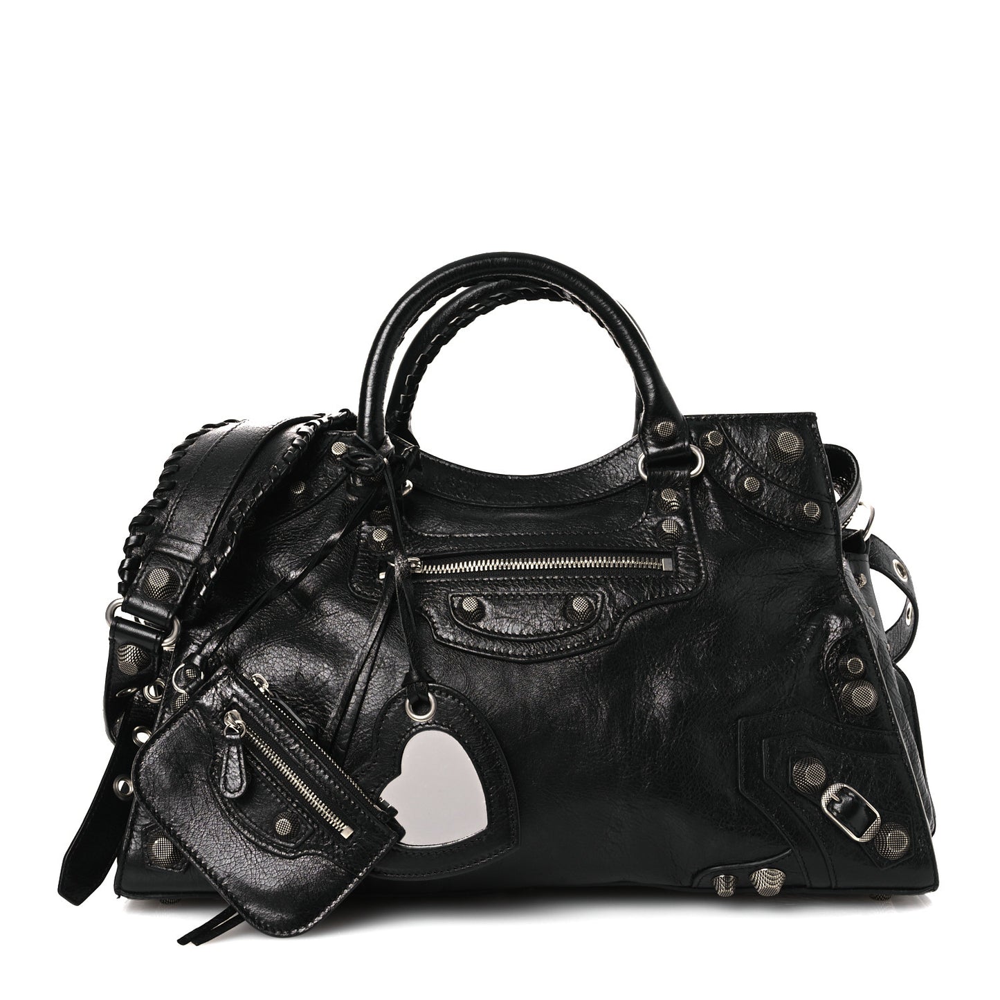 Agneau Arena Neo Cagole City Handbag Black
