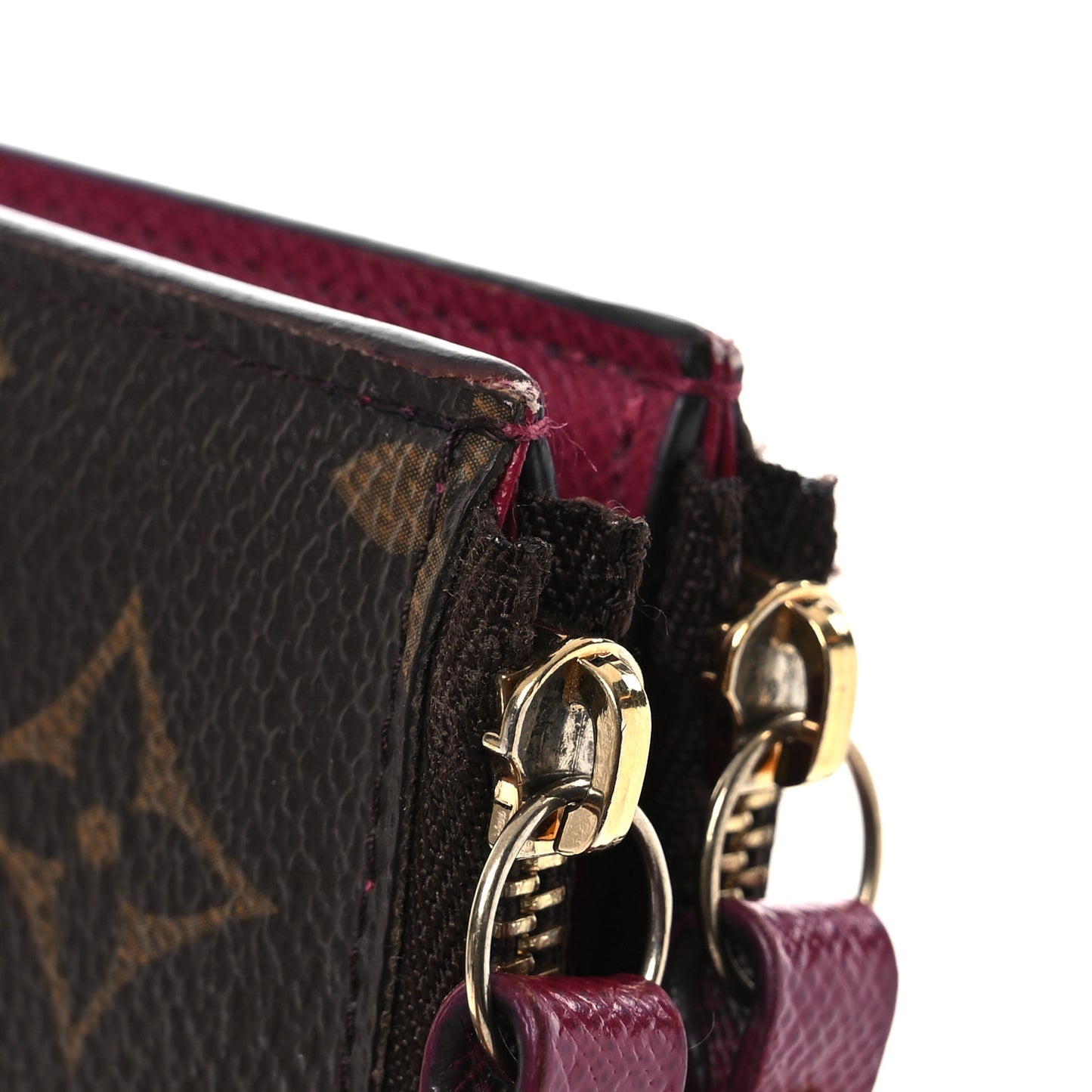 Monogram Adele Wallet Fuchsia