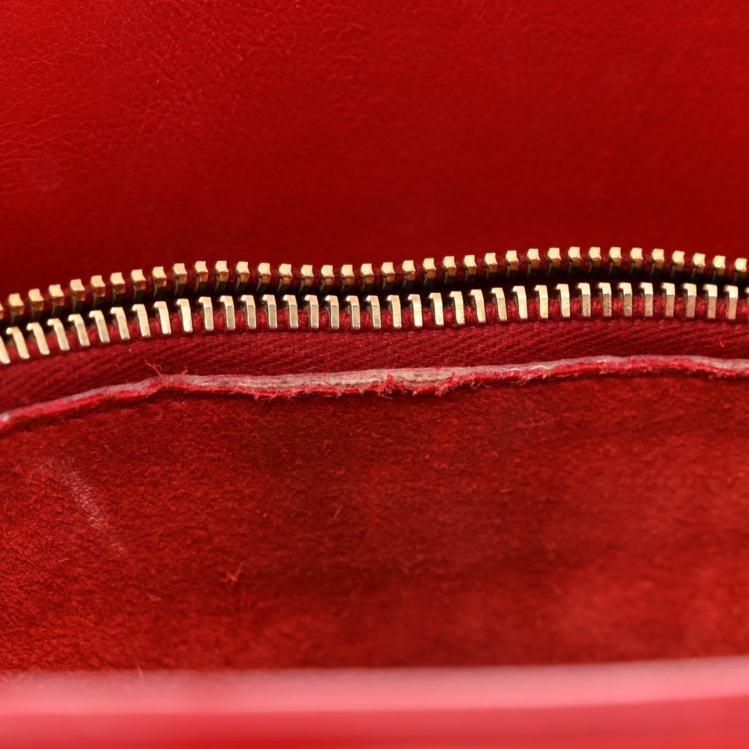 Saint Laurent Calfskin Small Sac De Jour Lipstick Red 12 of 19