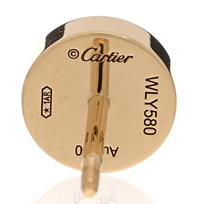 Cartier 18K Yellow Gold LOVE Earrings 5 of 5