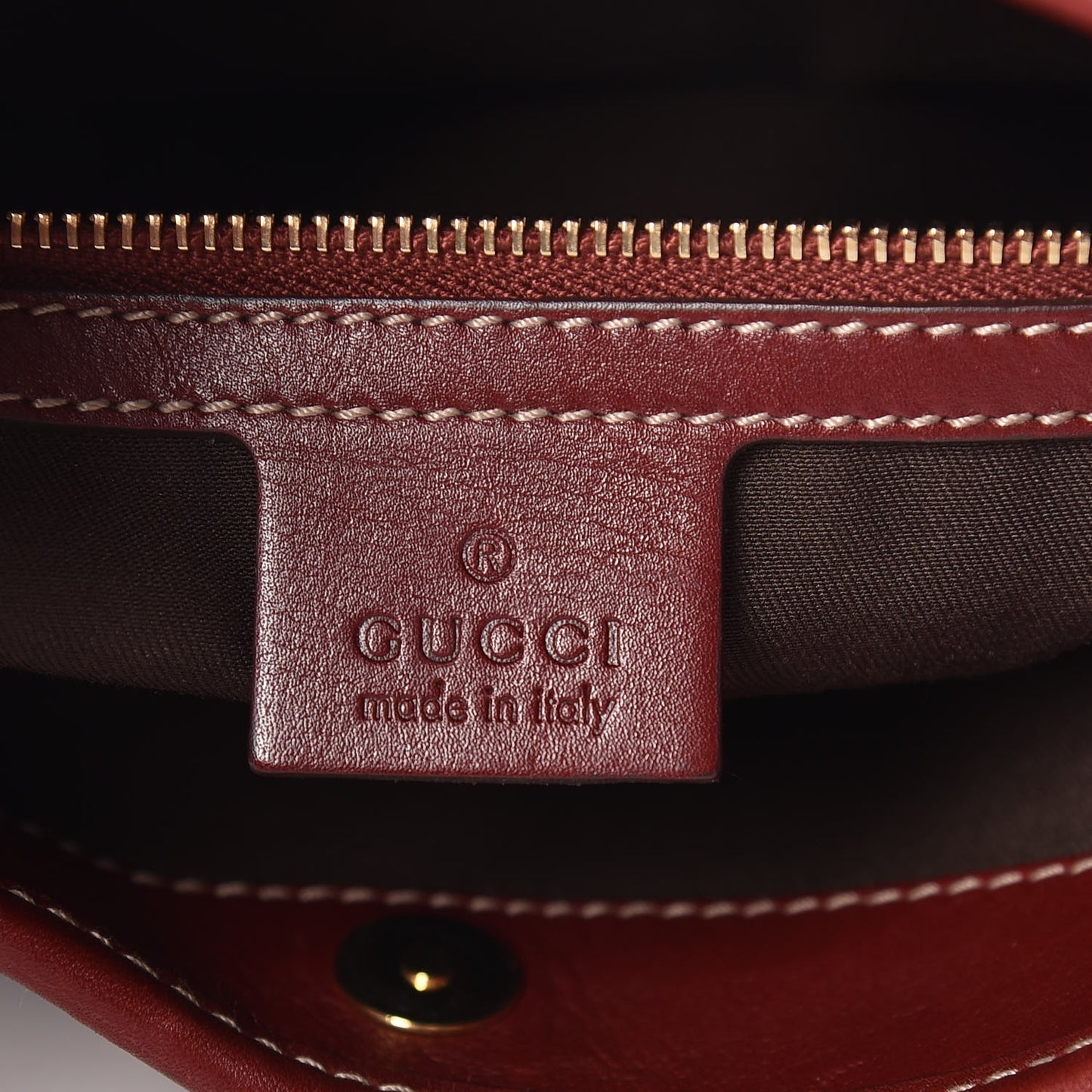 Velvet Large Horsebit 85th Anniversary Hobo Bordeaux Black
