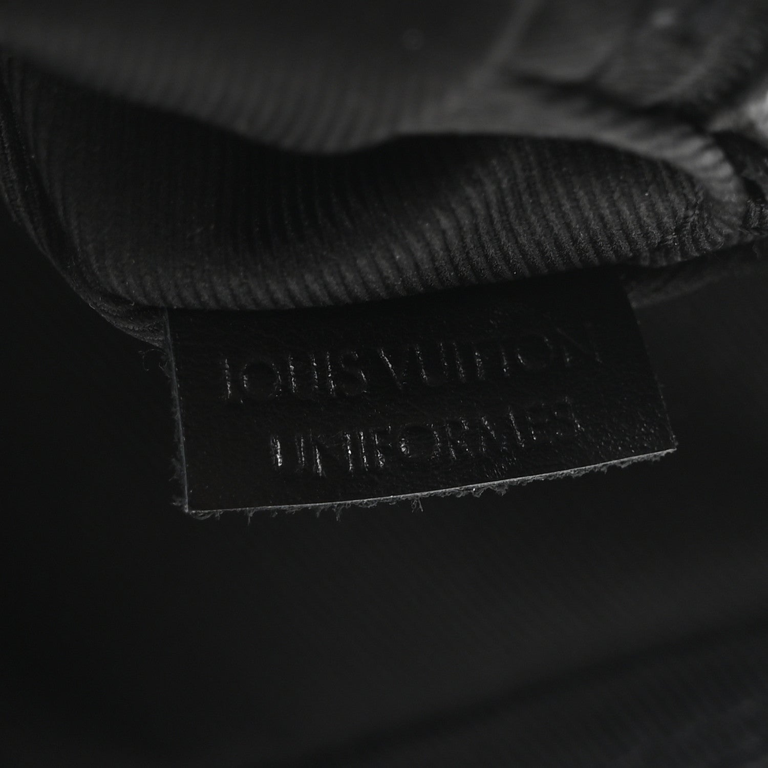 Louis Vuitton Taurillon Monogram Uniformes Solar Ray Soft Pochette Volga Belt Bag Black 6 of 9
