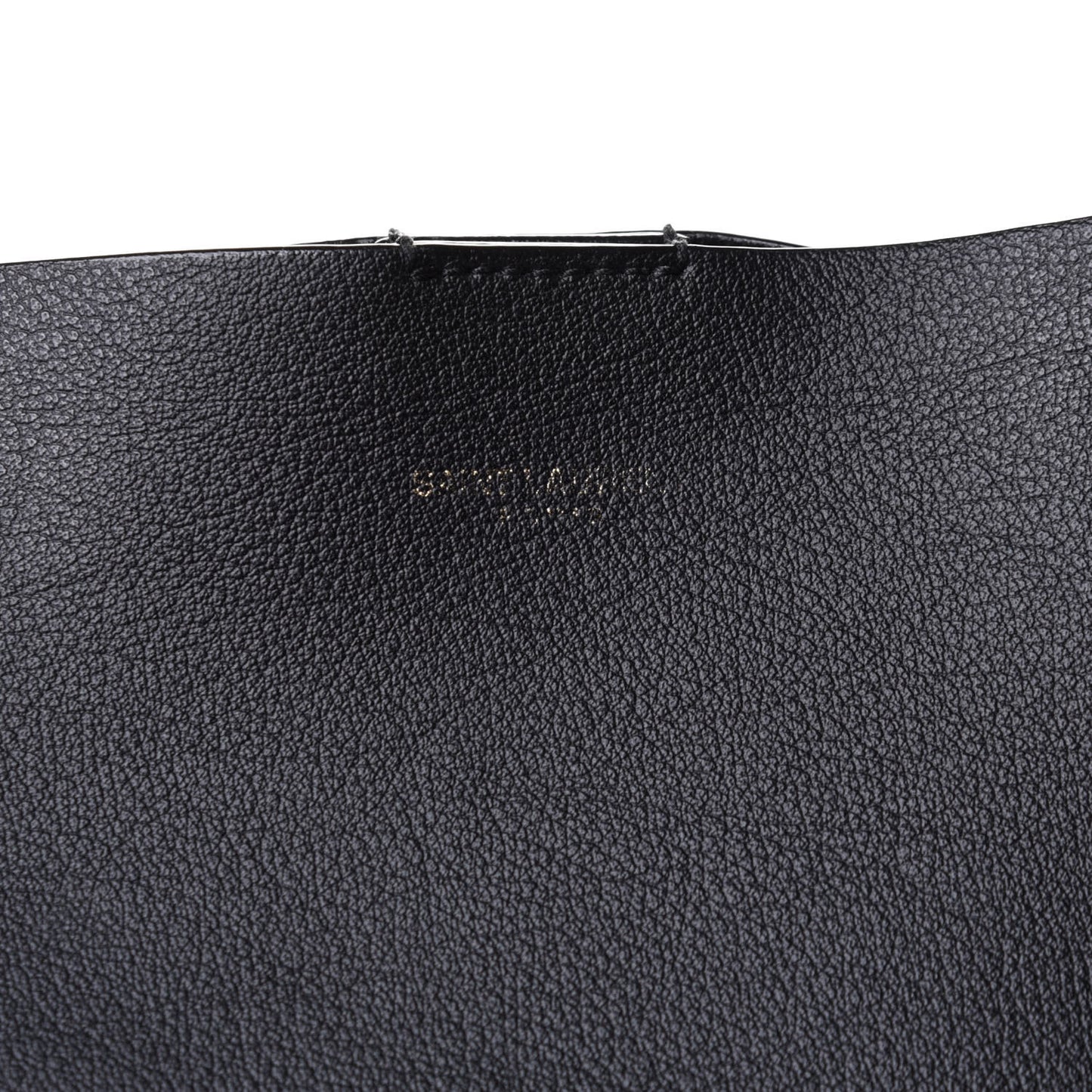 Calfskin Large Shopping Tote Black