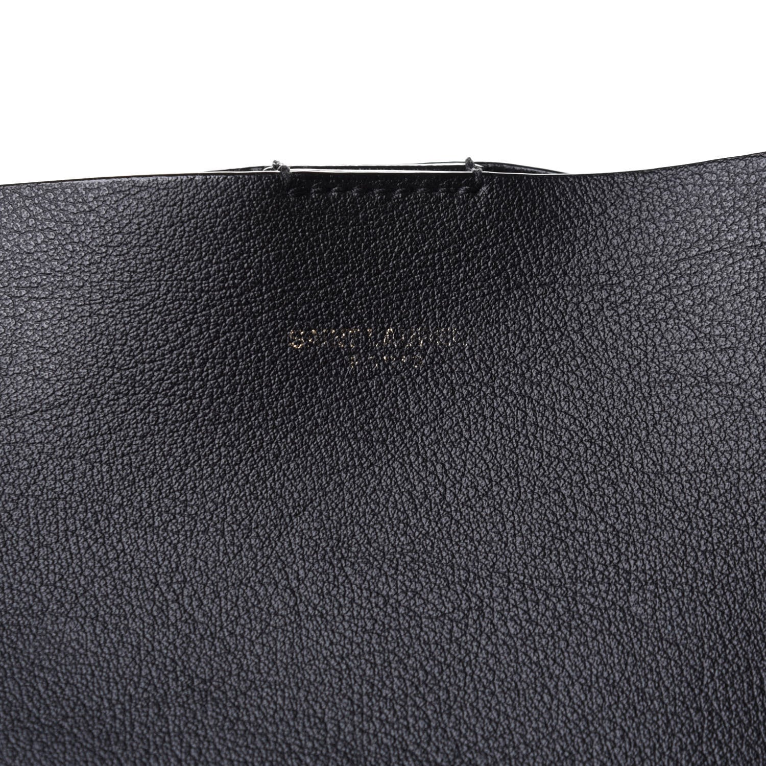 Saint Laurent Calfskin Large Shopping Tote Black 8 of 10