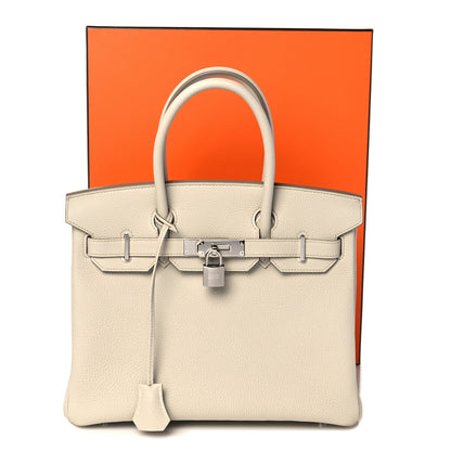 Hermes Togo Birkin 30 Craie 10 of 10