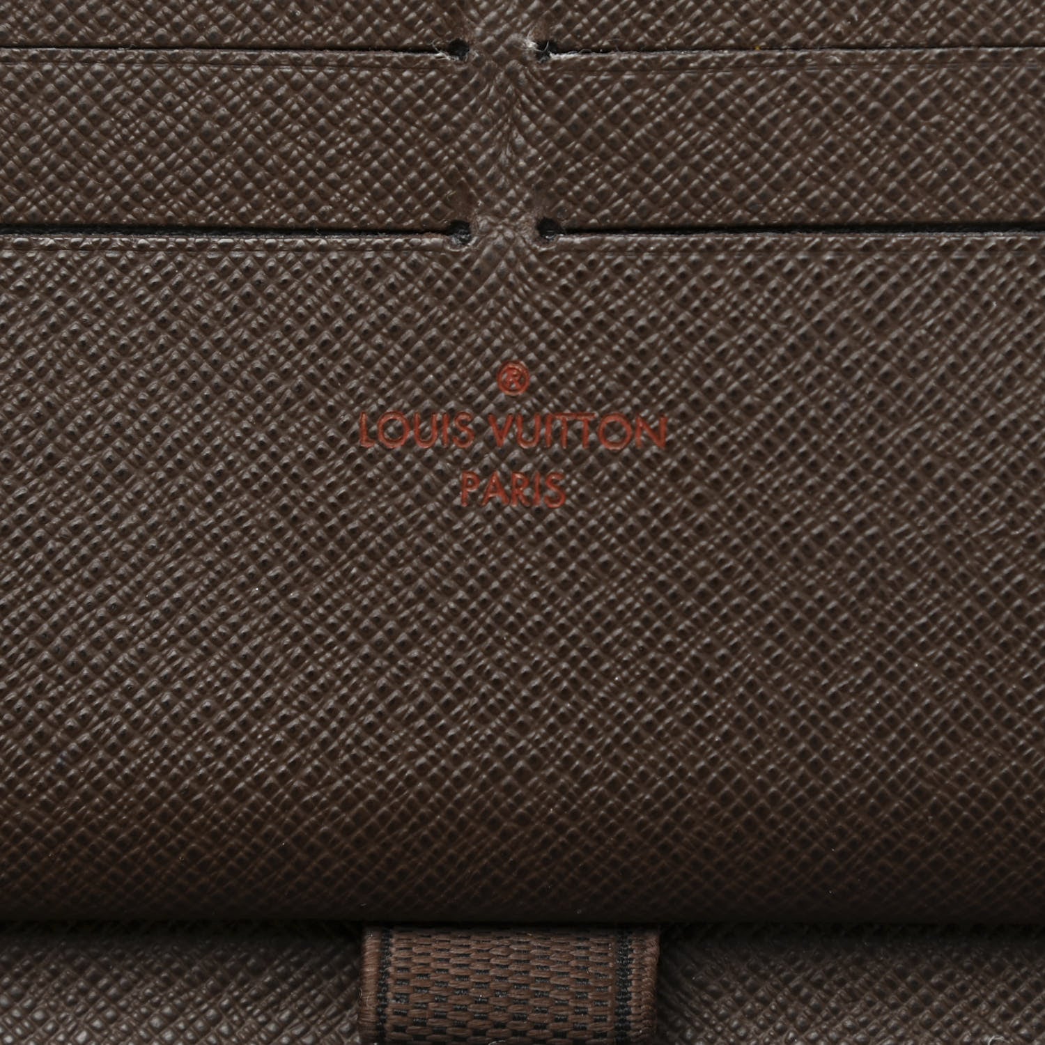 Louis Vuitton Damier Ebene Zippy Organizer Wallet 6 of 8