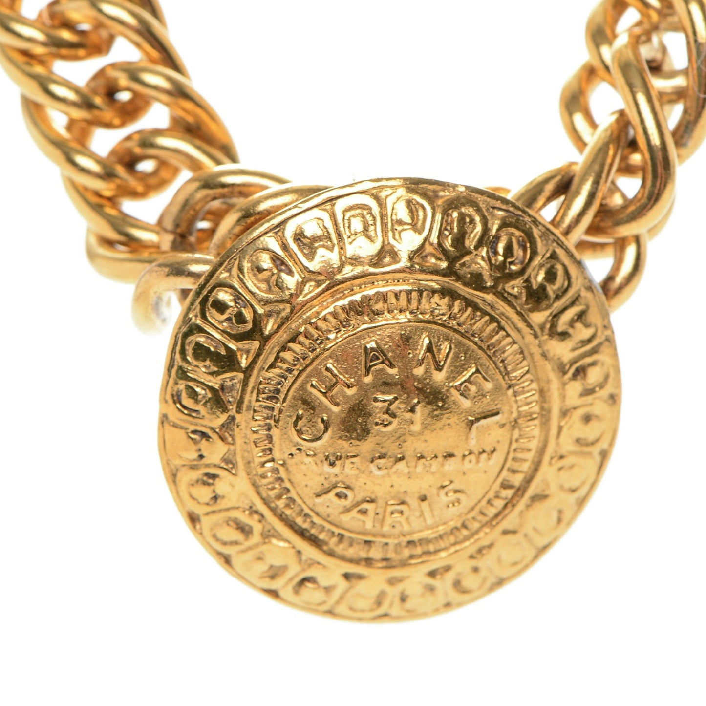 Chain Short Necklace Gold