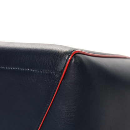 Celine Supersoft Calfskin Sangle Bucket Bag Navy 10 of 14