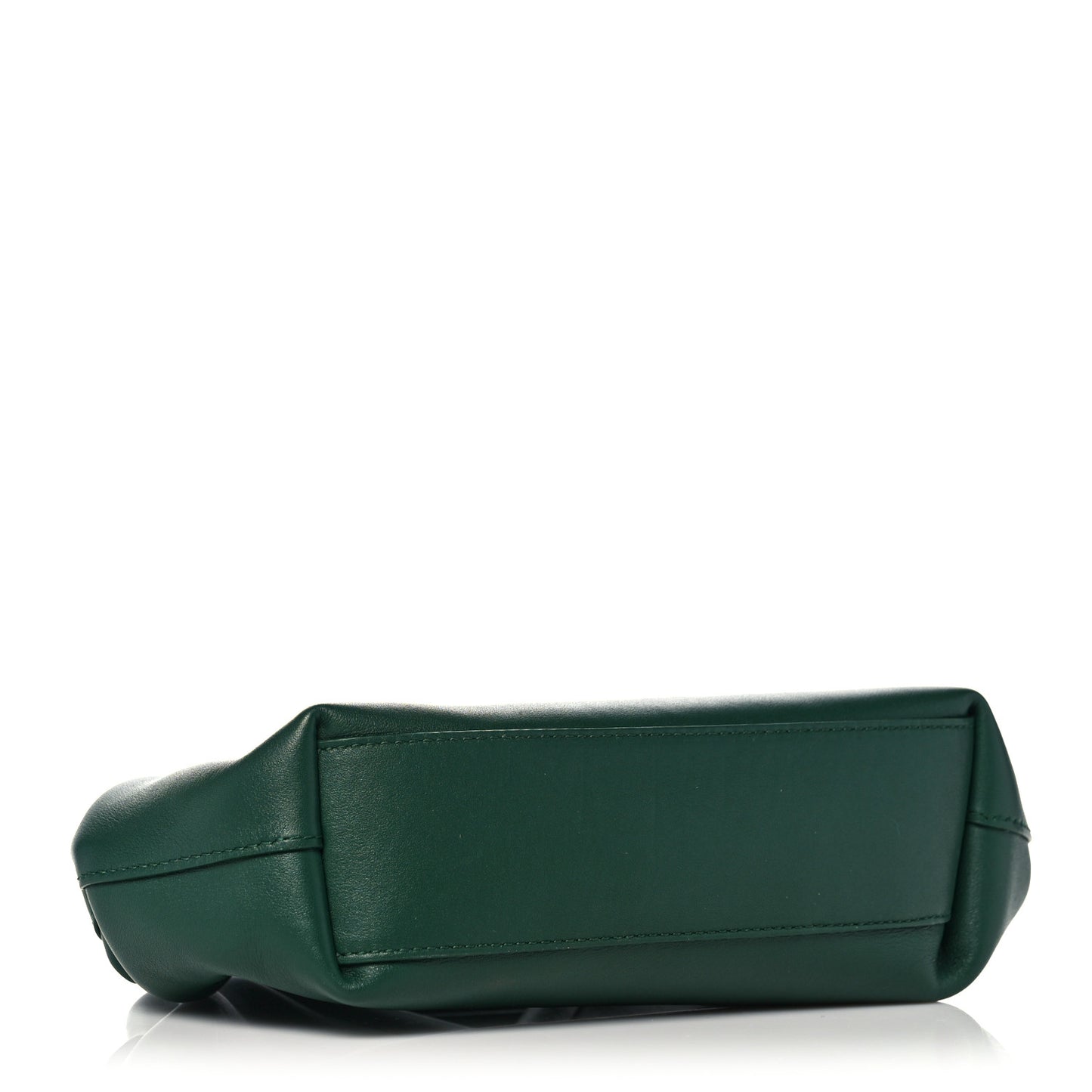 Calfskin Small The Point Triangle Bag Raintree