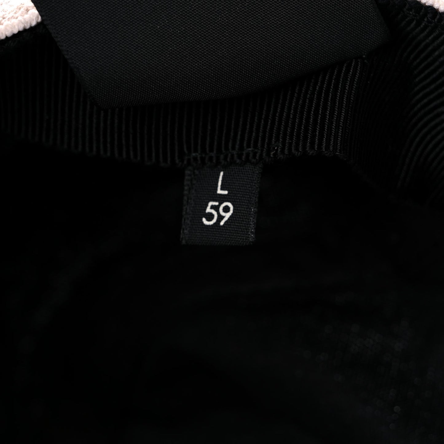 Gabardine Gucci Headband Baseball Hat L Black