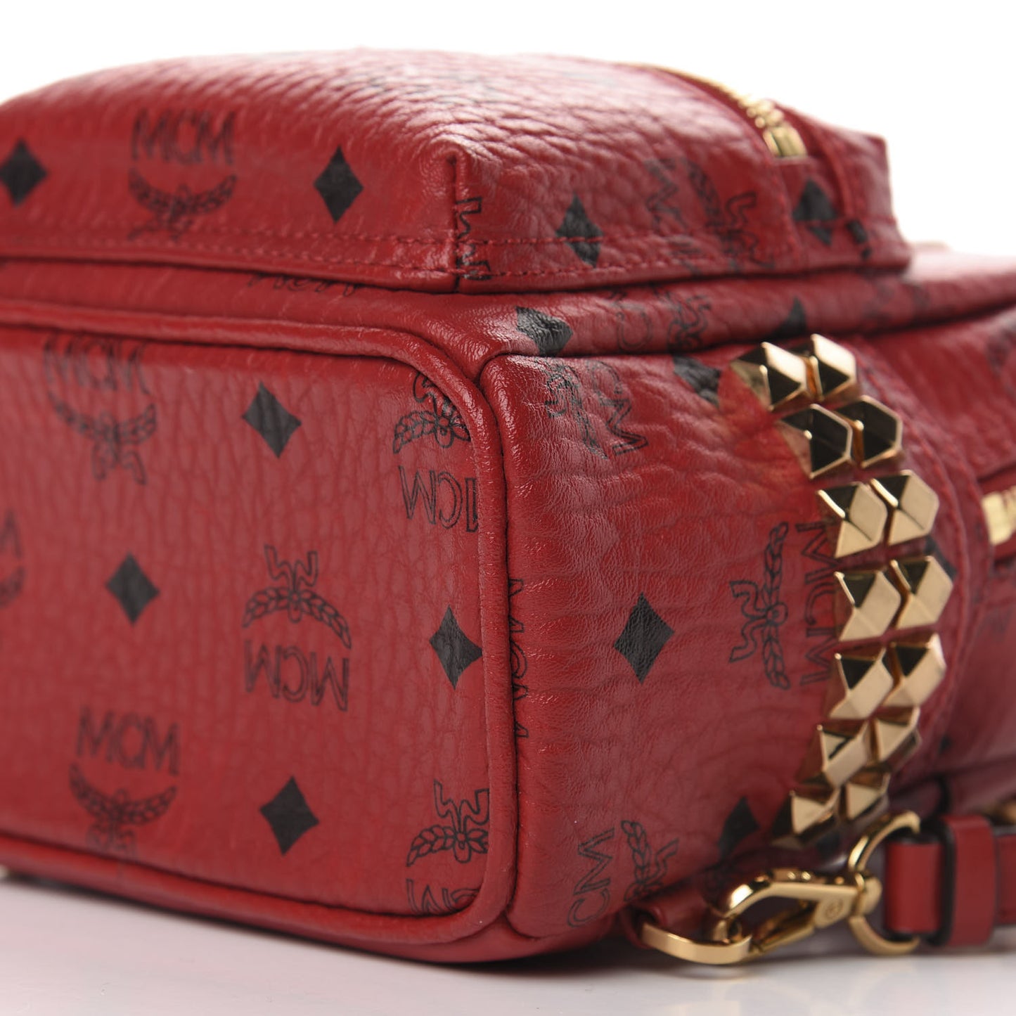Visetos Side Stud X-Mini Stark Bebe Boo Backpack Ruby Red