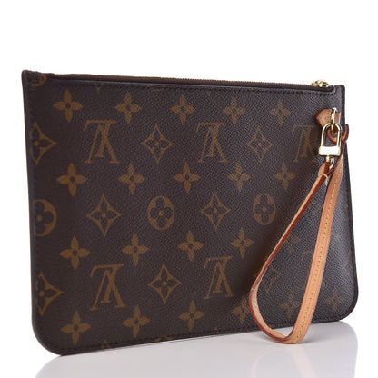 Louis Vuitton Monogram Neverfull MM GM Pochette 3 of 8
