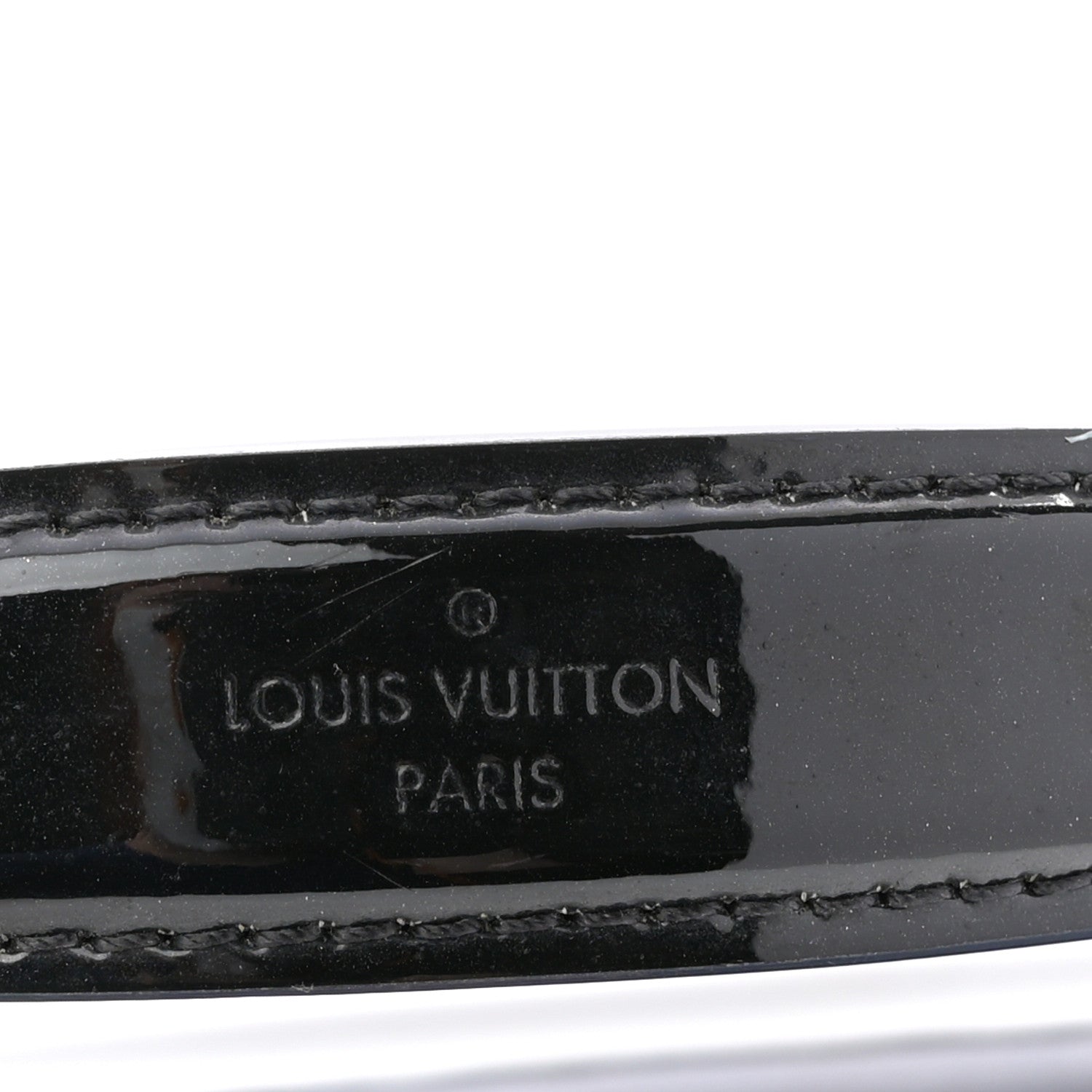 Louis Vuitton Patent Calfskin Monogram Cherrywood PM Black 6 of 10
