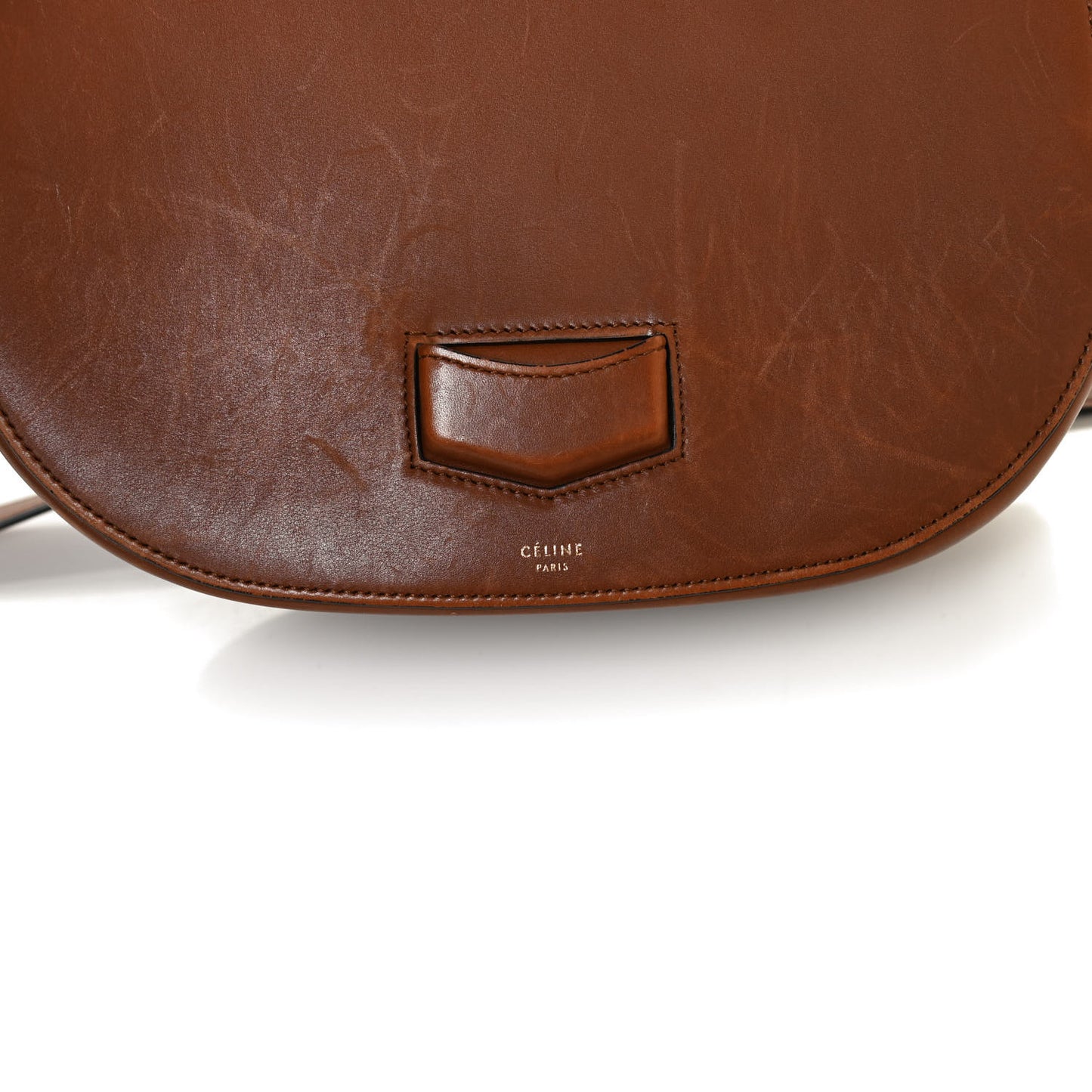 Supersoft Calfskin Medium Trotteur Caramel