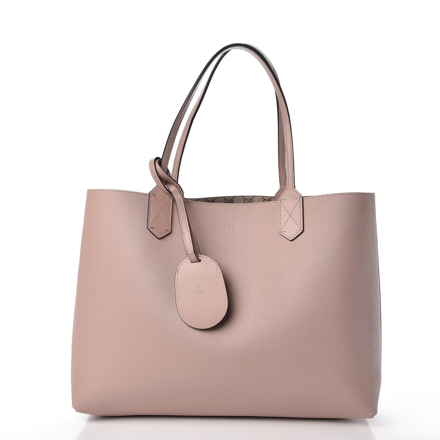 Gucci GG Supreme Monogram Medium Reversible Tote Beige Dark Cipria 6 of 11
