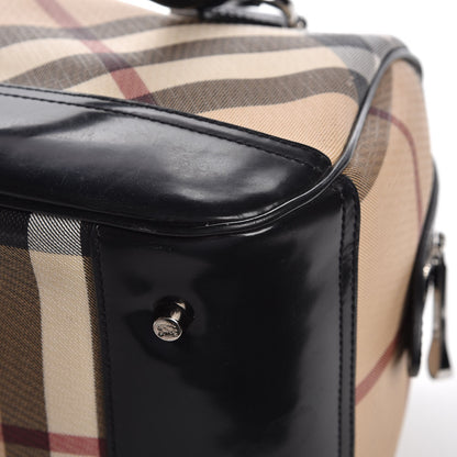 Burberry Nova Check Bowling Bag Black 11 of 13
