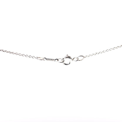 Tiffany Sterling Silver Paloma Picasso Graffiti X Pendant Necklace 3 of 4
