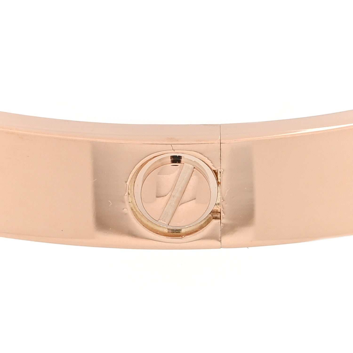 Cartier 18K Pink Gold LOVE Bracelet 17 4 of 8