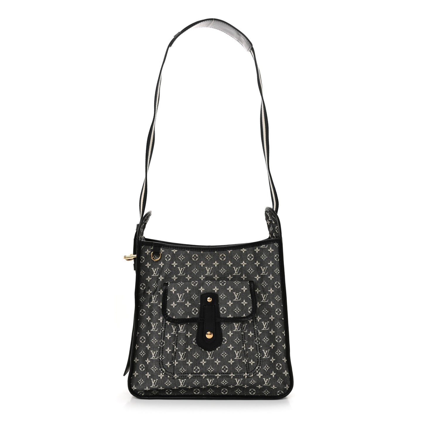 Mini Monogram Besace Mary Kate Black