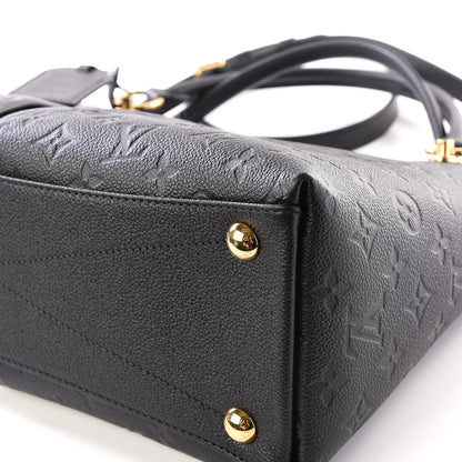 Louis Vuitton Empreinte V Tote MM Black 6 of 10