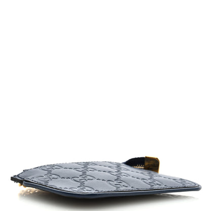 Gucci Guccissima Key Case Blue 4 of 6