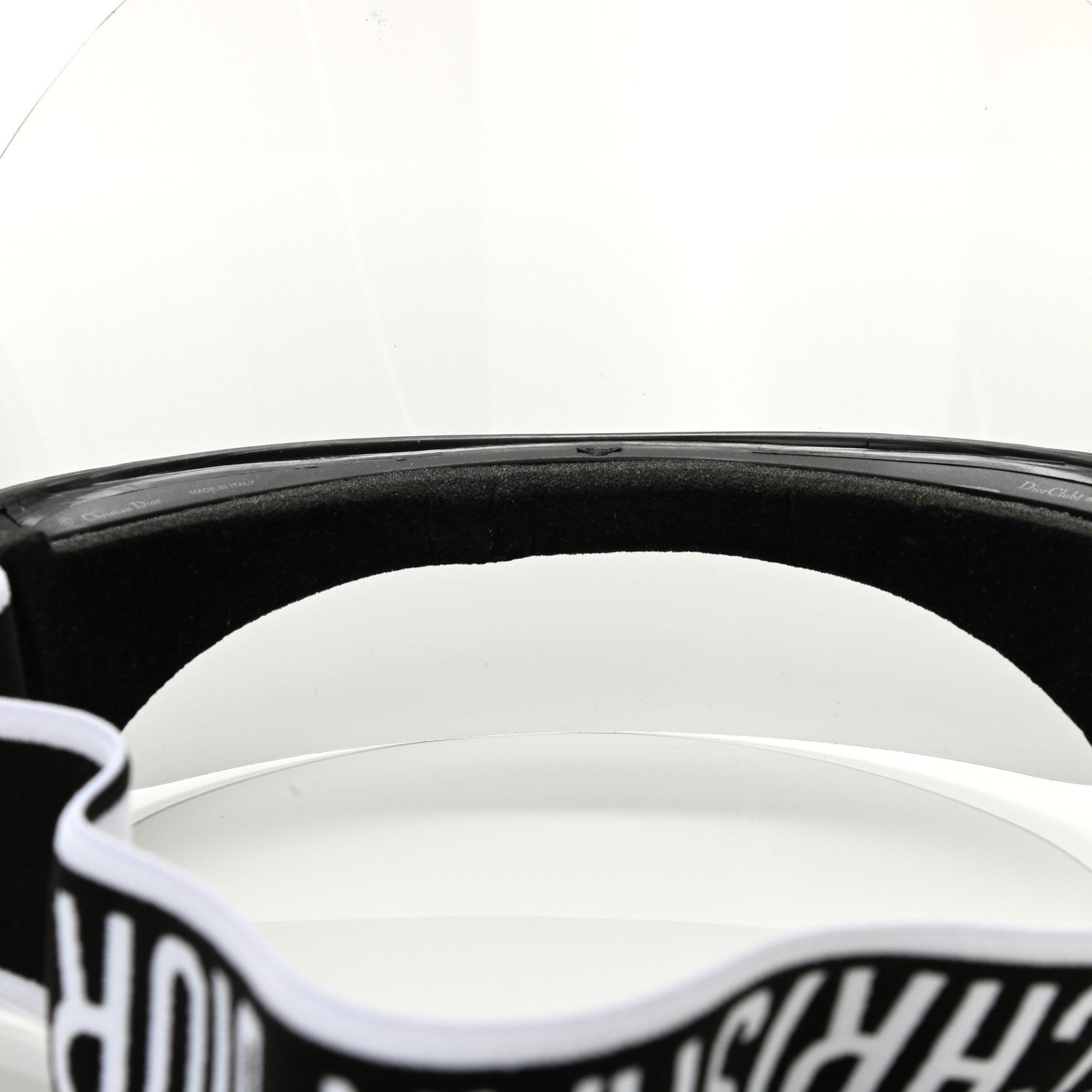 Christian Dior Mirrored DiorClub1 Sun Visor Black 7 of 9